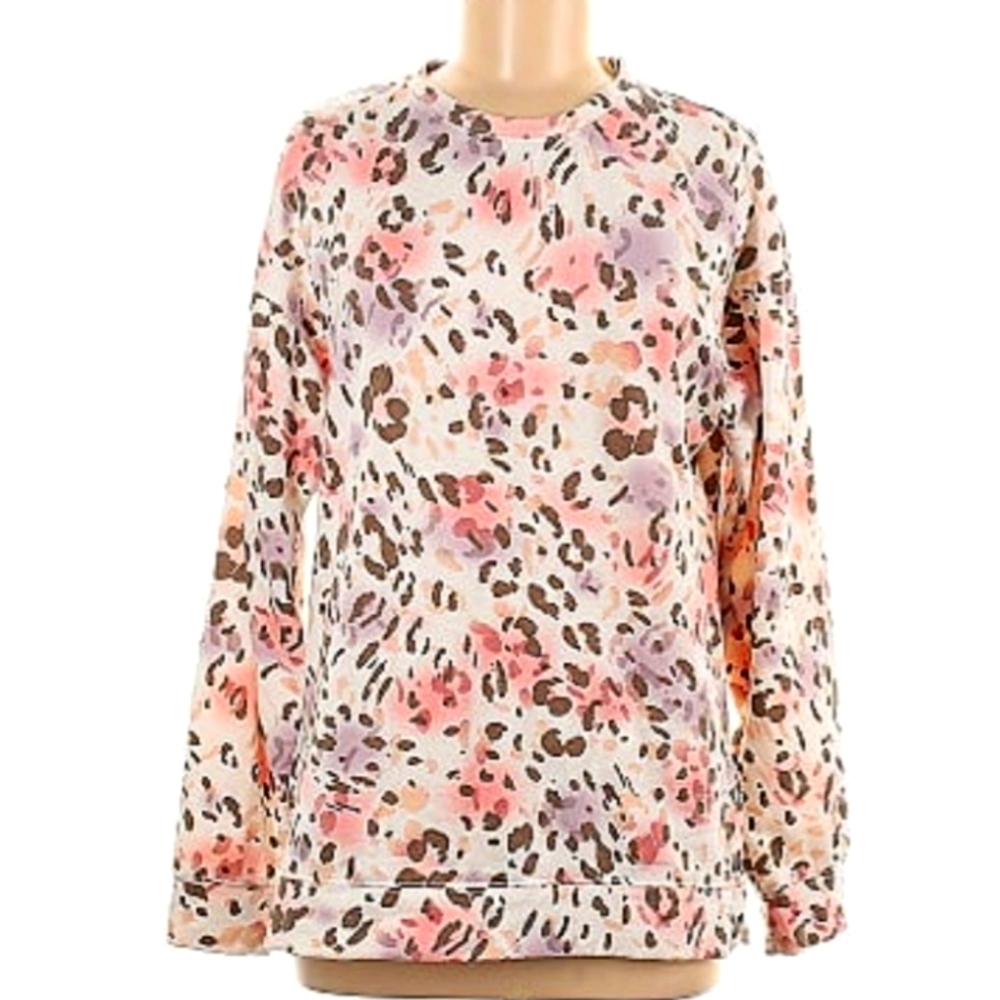NWT Pluse Size Como Vintage Printed Sweatshirt